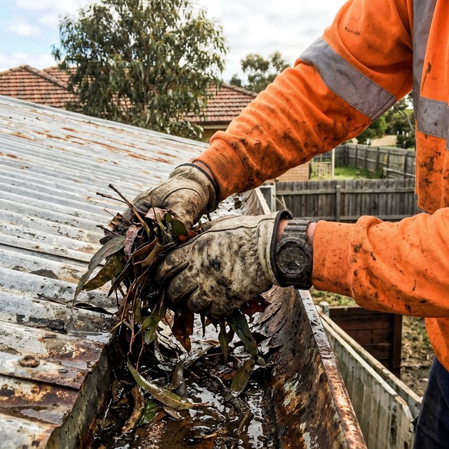 Gutter cleaning